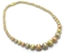 Collier joaillerie - boules or