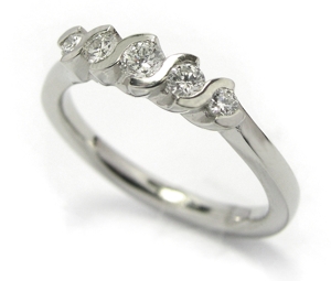 Alliance diamant serti S.