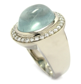 Bague aigue marine Bonbon Light