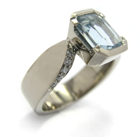 Bague aigue marine - Niederländer