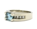 Bague aigue marine