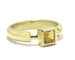 Bague citrine or