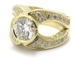 Bague diamant 1 carat.