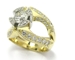 Bague diamants modèle Byzance