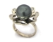 Bague fleur perle de Tahiti