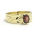 Bague grenat or