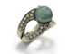 Bague perle de Tahiti diamant