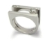 Bague platine diamant