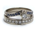 Bague saphir diamant