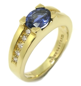 Bague saphir diamants - Niederländer