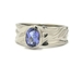 Bague tanzanite.