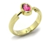 Bague tourmaline ovale.