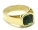 Bague tourmaline verte.
