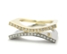 Bague vice versa diamant