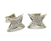 Boucles d'oreilles étoiles diamant.