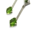 Boucles d'oreilles péridots
