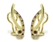 Boucles d'oreilles rubis