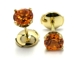 Boucles d'oreilles spessartite