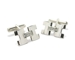 boutons de manchettes diamant.