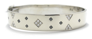 Bracelet diamant en or blanc 18 carats - Niederländer