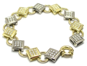 Bracelet diamants.