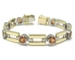 Bracelet grenat mandarin