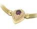 Collier joaillerie - tourmaline diamants