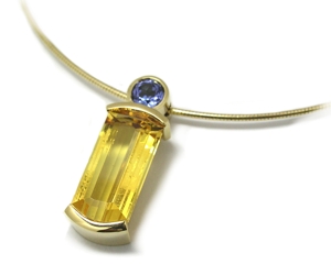 Pendentifs béryl.