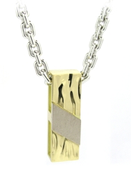 Pendentif homme or.