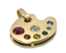 Pendentif palette de peintre