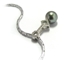 Pendentif perle de culture noire