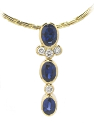 Pendentifs péridots.
